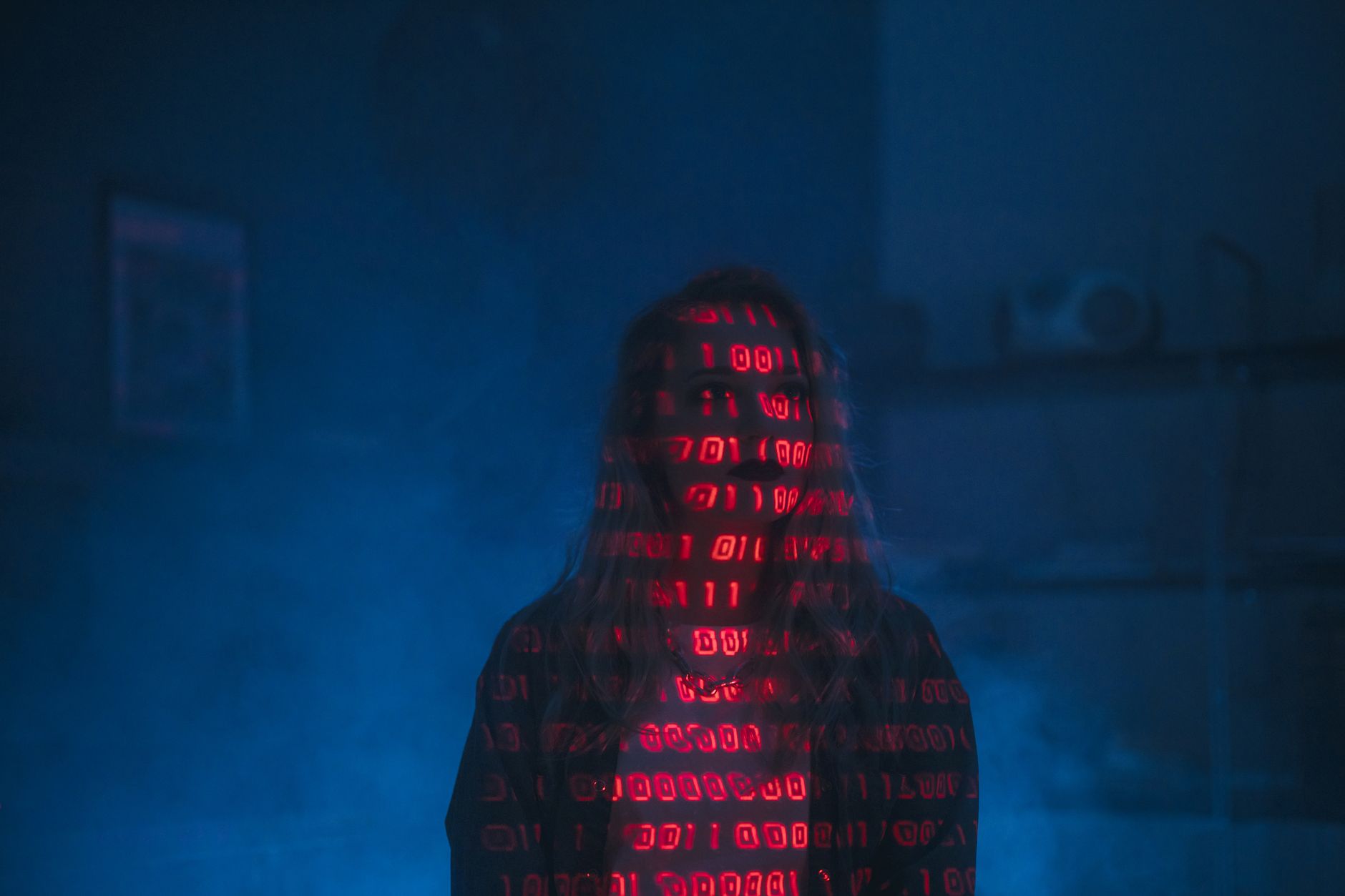 imagem ilustrativa de tecnologia de segurança cibernética com inteligência artificial
